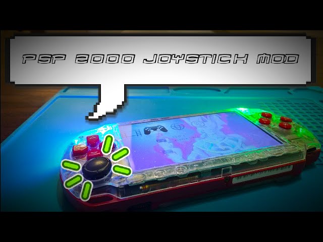PSP 2000 Nintendo Switch Joystick MOD - YouTube