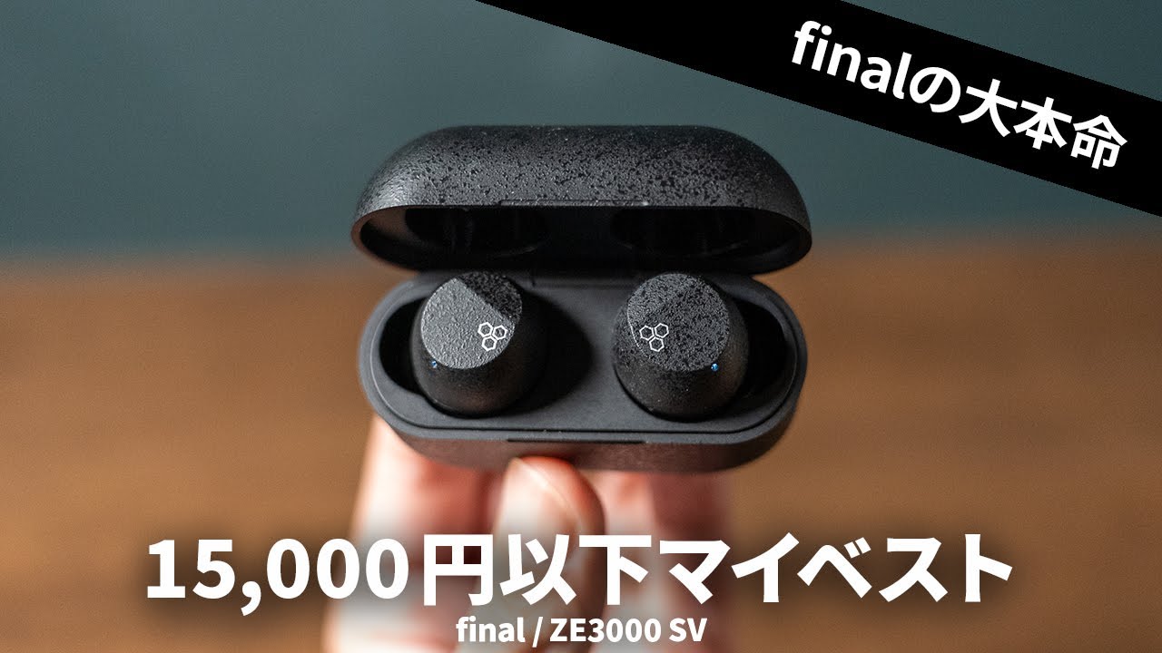 ZE3000 SV レビュー｜これがfinalの本命！15000円以下オレ的マイベスト