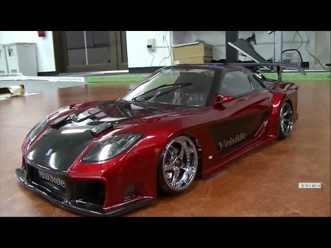 PLUSD サーキット 05_08_03 ヴェイルサイド RX-7 仮載せ ラジドリ