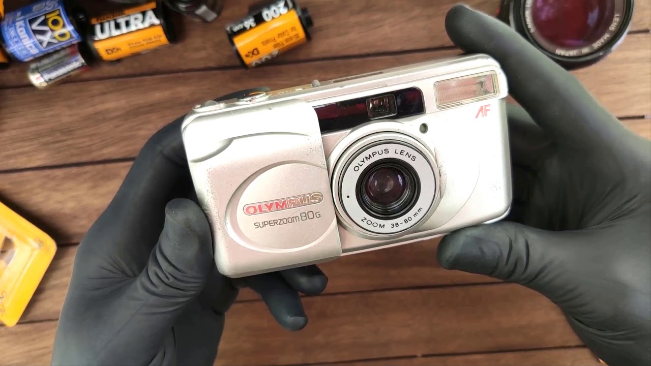 Olympus superzoom 80G review - YouTube