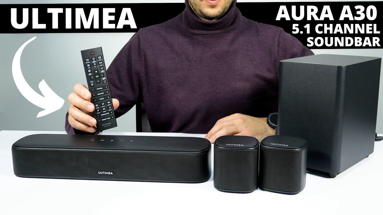 Ultimea Aura A30 REVIEW: 5.1 Channel Wireless Soundbar and