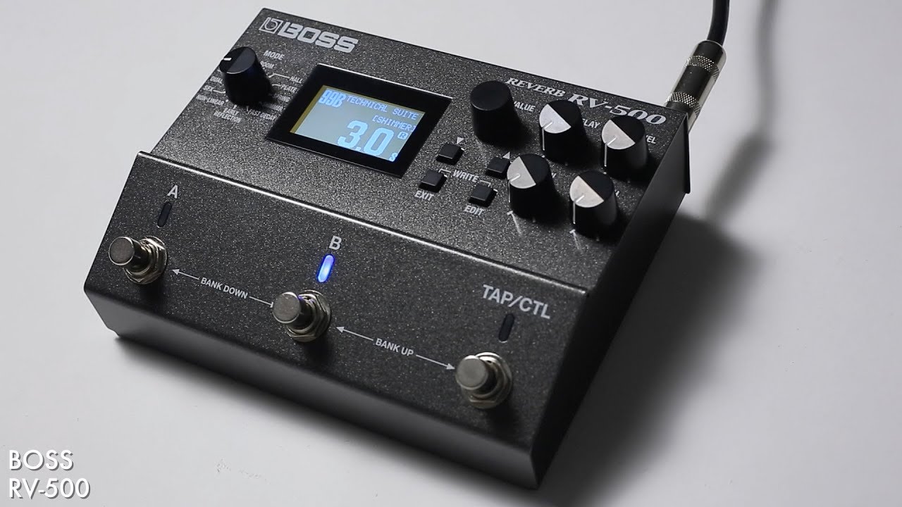 BOSS / RV-500 【デジマート製品レビュー・スペシャル】 - YouTube