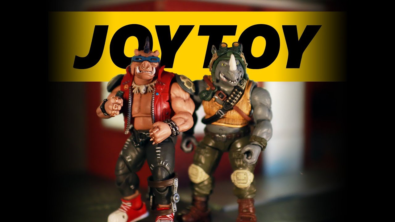JoyToy 1:18 Scale TMNT Bebop & Rocksteady Action Figures Review