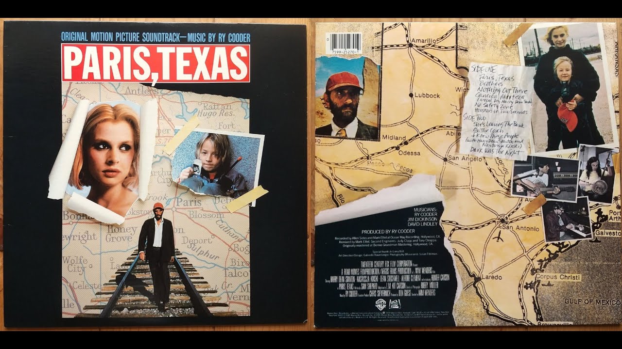 Ry Cooder- Paris,Texas (1984) Wim Wenders - YouTube