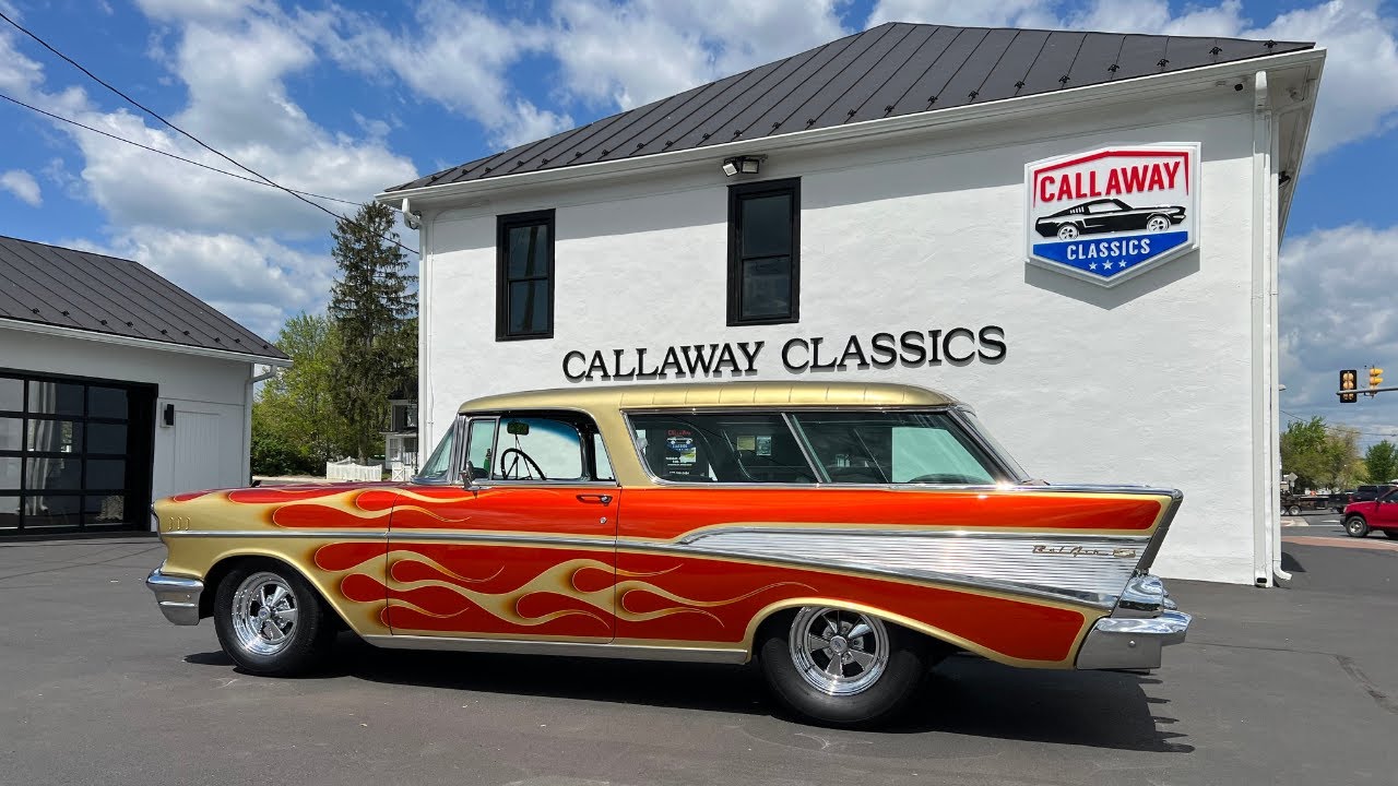 1957 Chevy Nomad Bel Air Custom Wagon - Sam Hollingsworth Replica