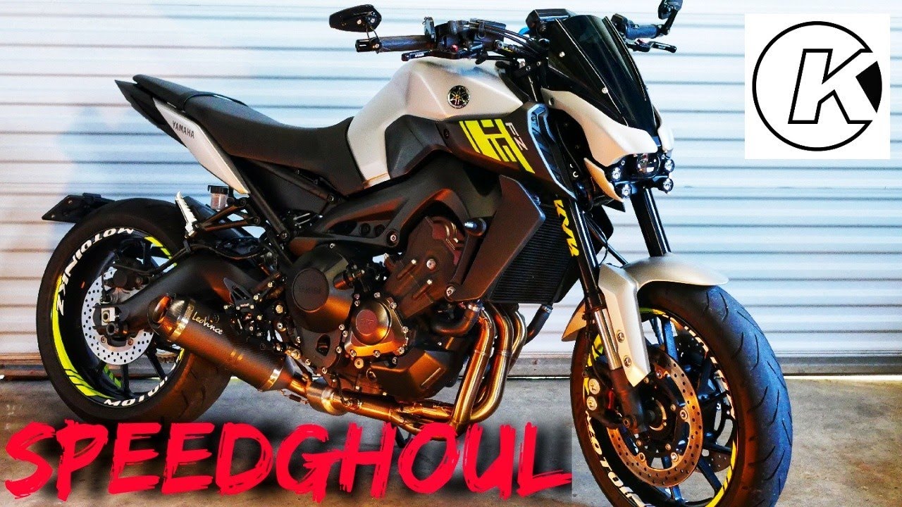 SpeedGhoul by Kenstomoto - MT09 FZ09 - Install - YouTube