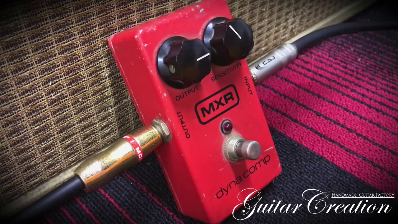 MXR Dyna Comp 1987年製【Compressor】”Box Logo” Nice Sound!! - YouTube