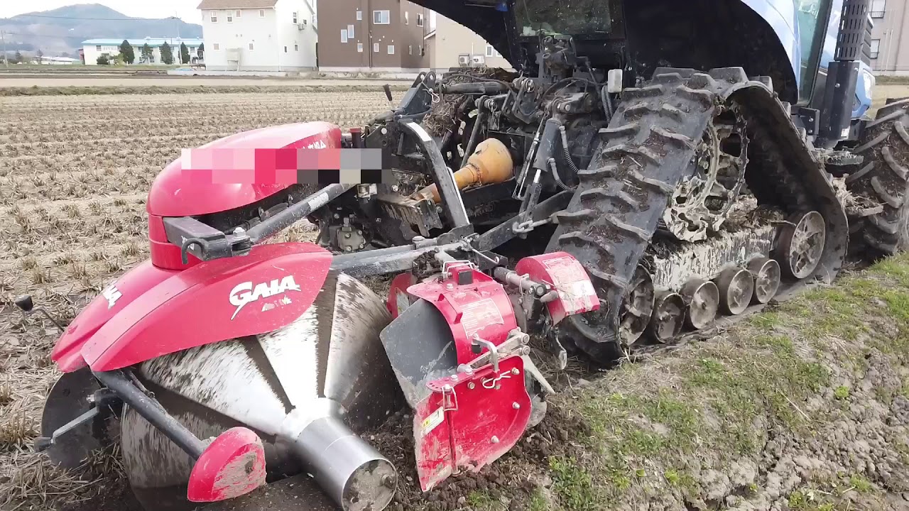 イセキ トラクター TJV783 T.Japanで畦塗り！小橋 ガイアがイイっ