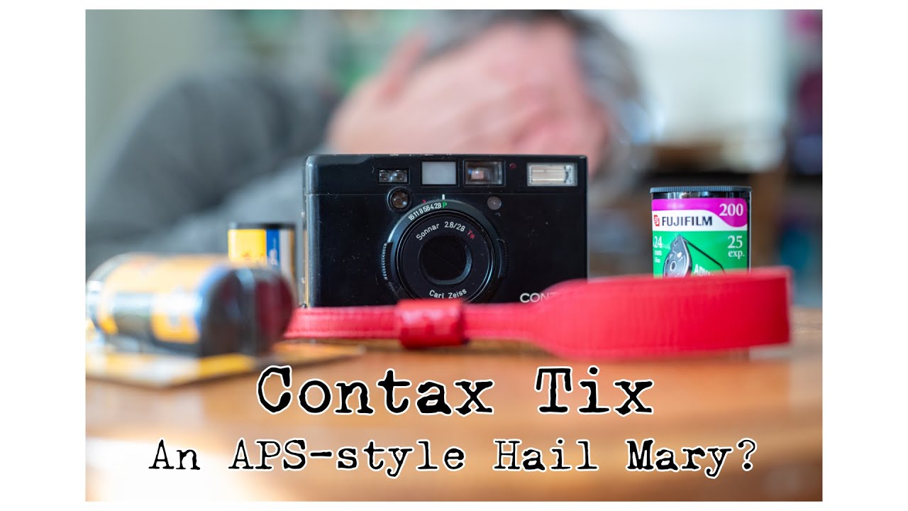 Contax Tix APS Camera in 2025 (and broken Canon EOS 1V unboxing