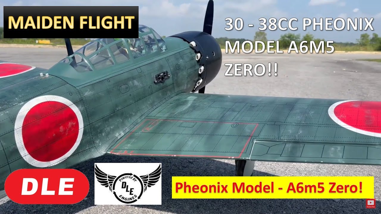 Maiden Flight - Phoenix Model Zero 2,03m 80