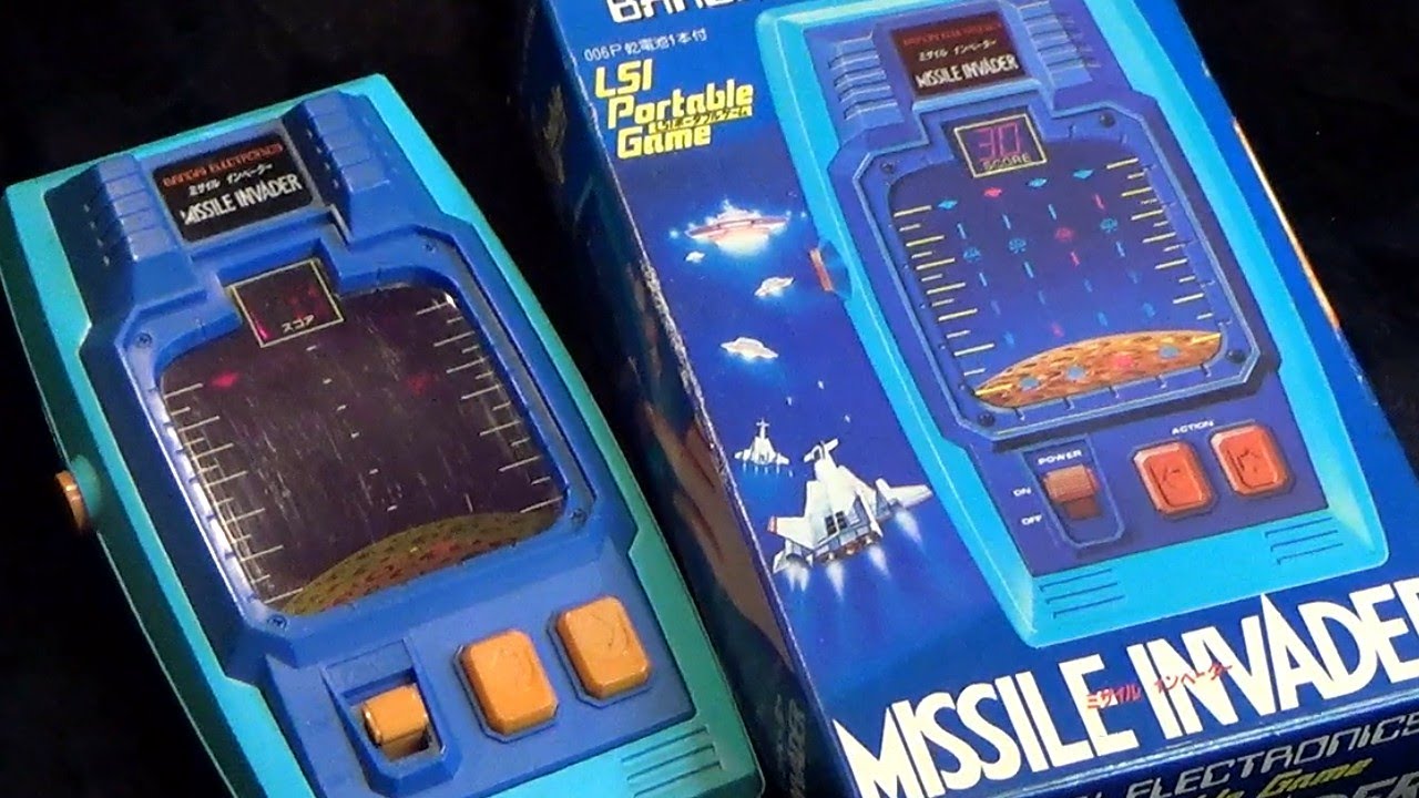 レトロ LEDゲーム】バンダイ ミサイルベーダー インベーダー