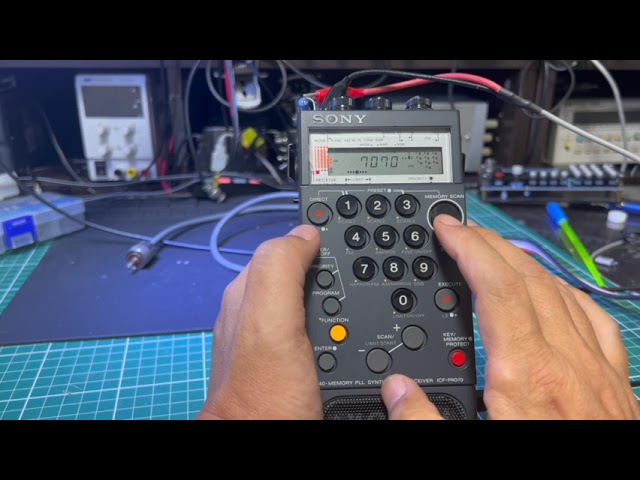 ICF-PRO70 修理完了【2022/09/14】 - YouTube