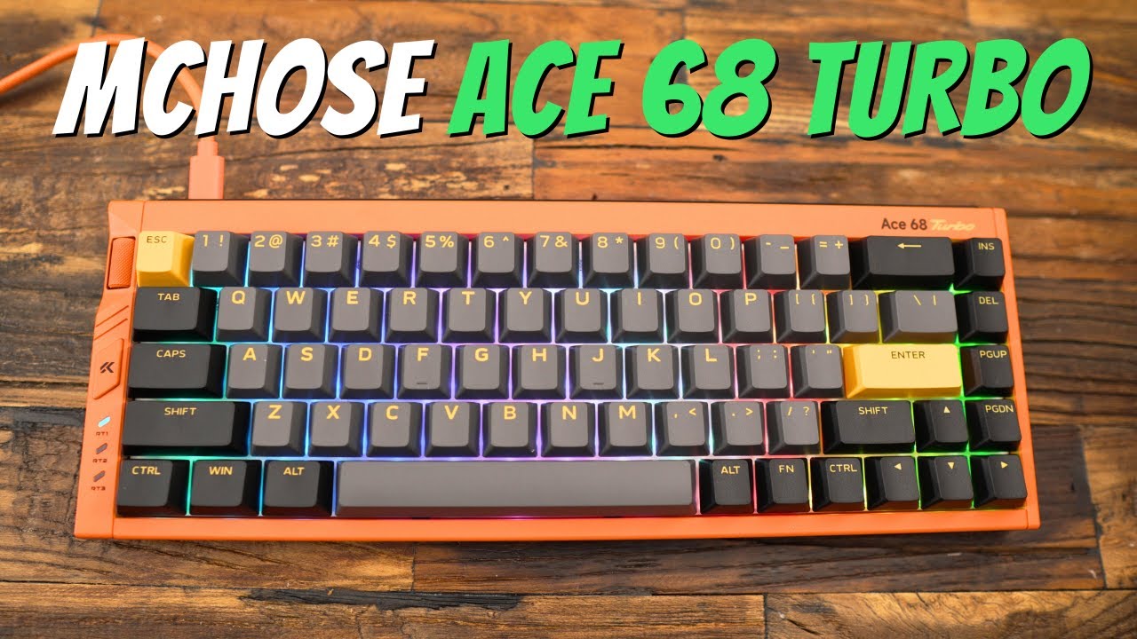 MCHOSE Ace 68 Turbo – Does 16K Polling Actually Matter? - YouTube