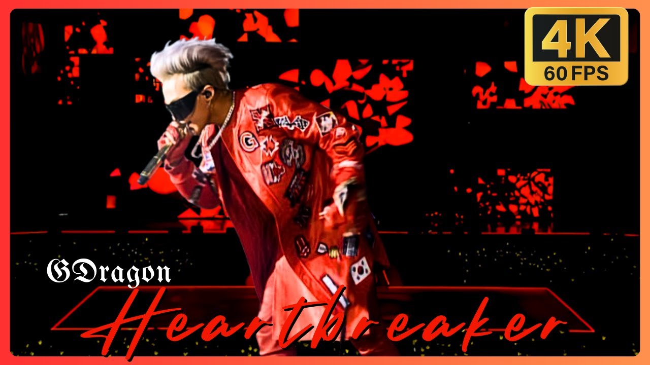 4K 60FPS] G-DRAGON - Heartbreaker @ 2013 ONE OF A KIND World Tour