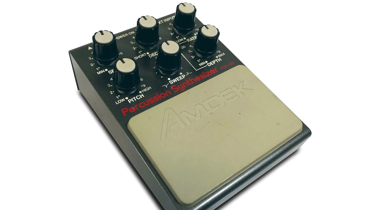 AMDEK PCK-100 / BOSS PC-2 (1984) Analog Drum Synthesizer PART 3