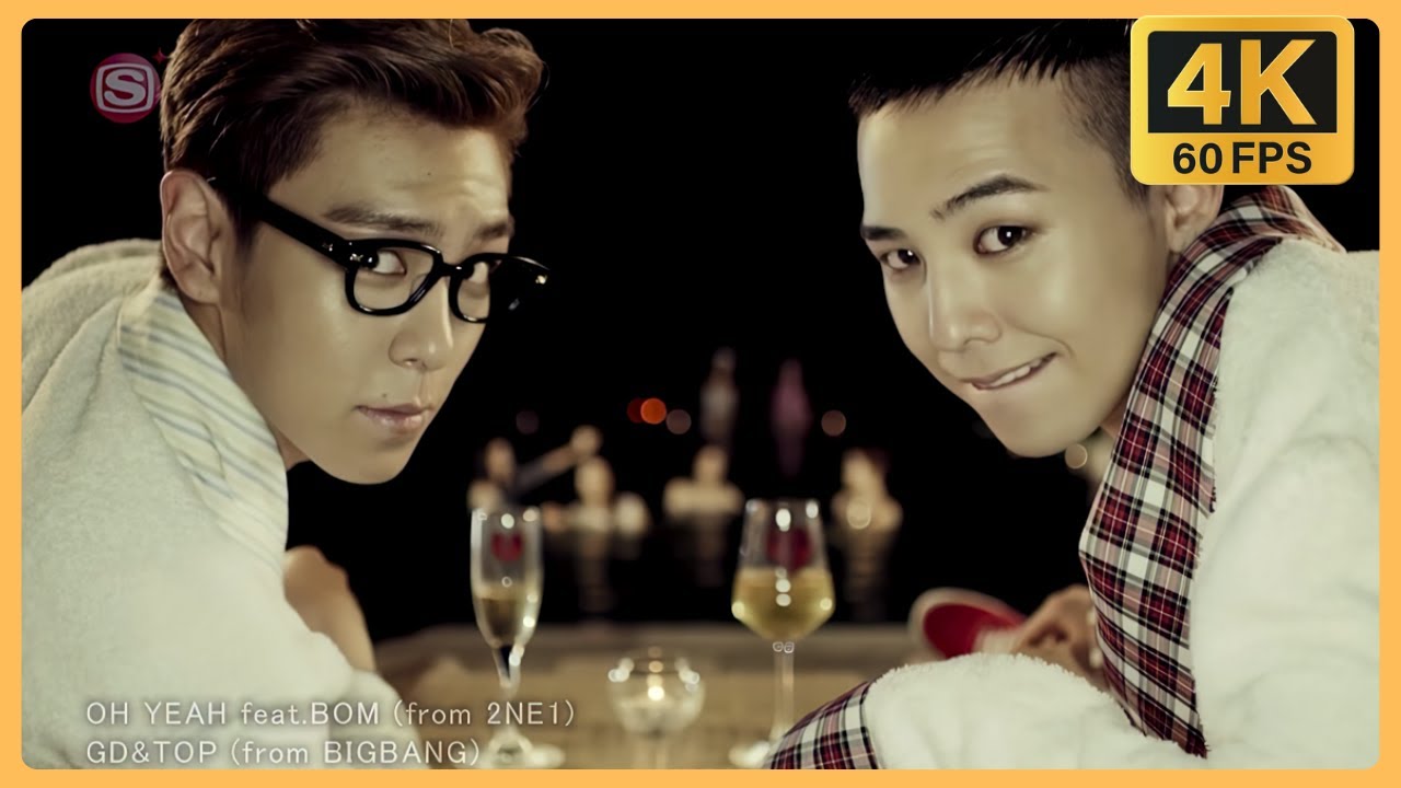 4K 60FPS] GD&TOP (feat. Park Bom) - Oh Yeah (JP. ver) MV - YouTube