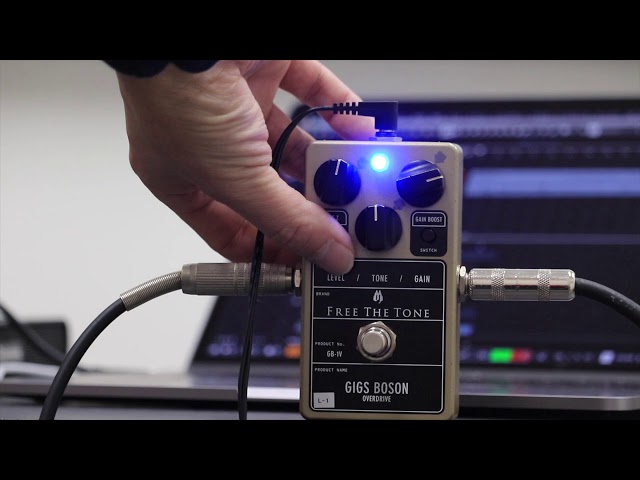 機材紹介】Free The Tone GIGS BOSON 弾いてみた！ - YouTube