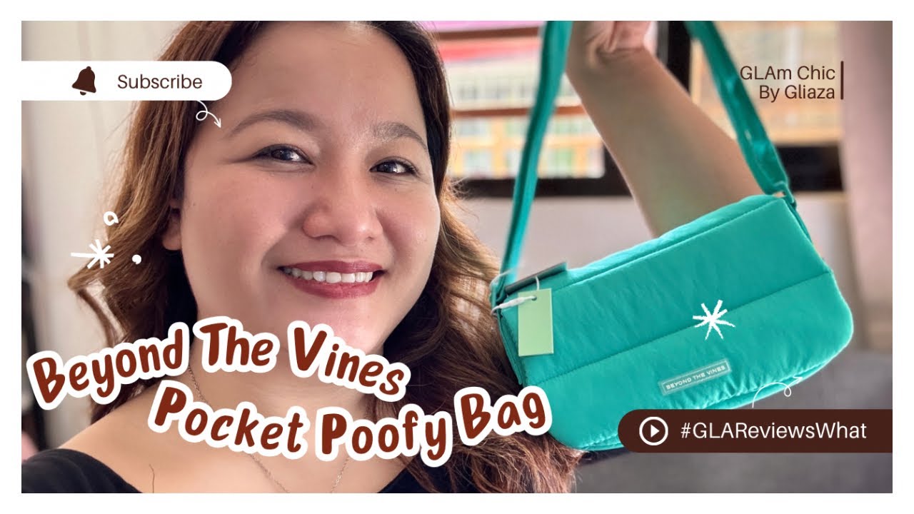 BEYOND THE VINES NEWEST BAG! Beyond the Vines Pocket Poofy Bag