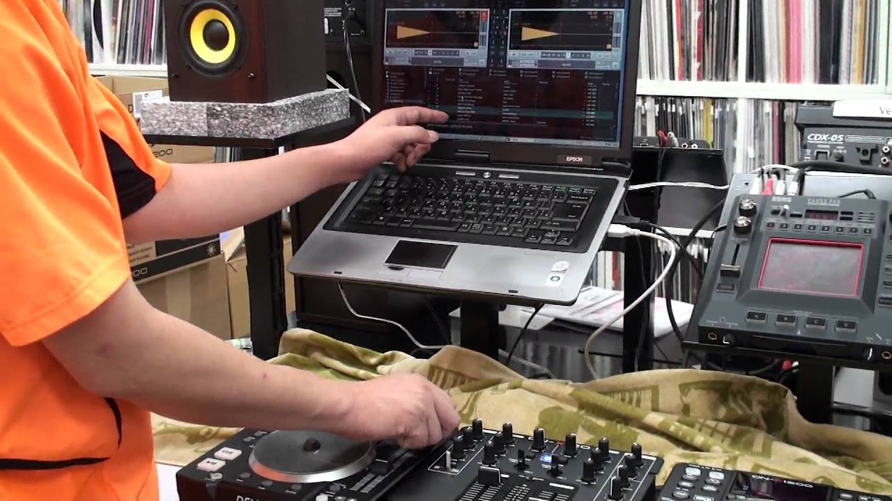 DENON DJのDN-S1200でtraktorを動かす。3/5 - YouTube