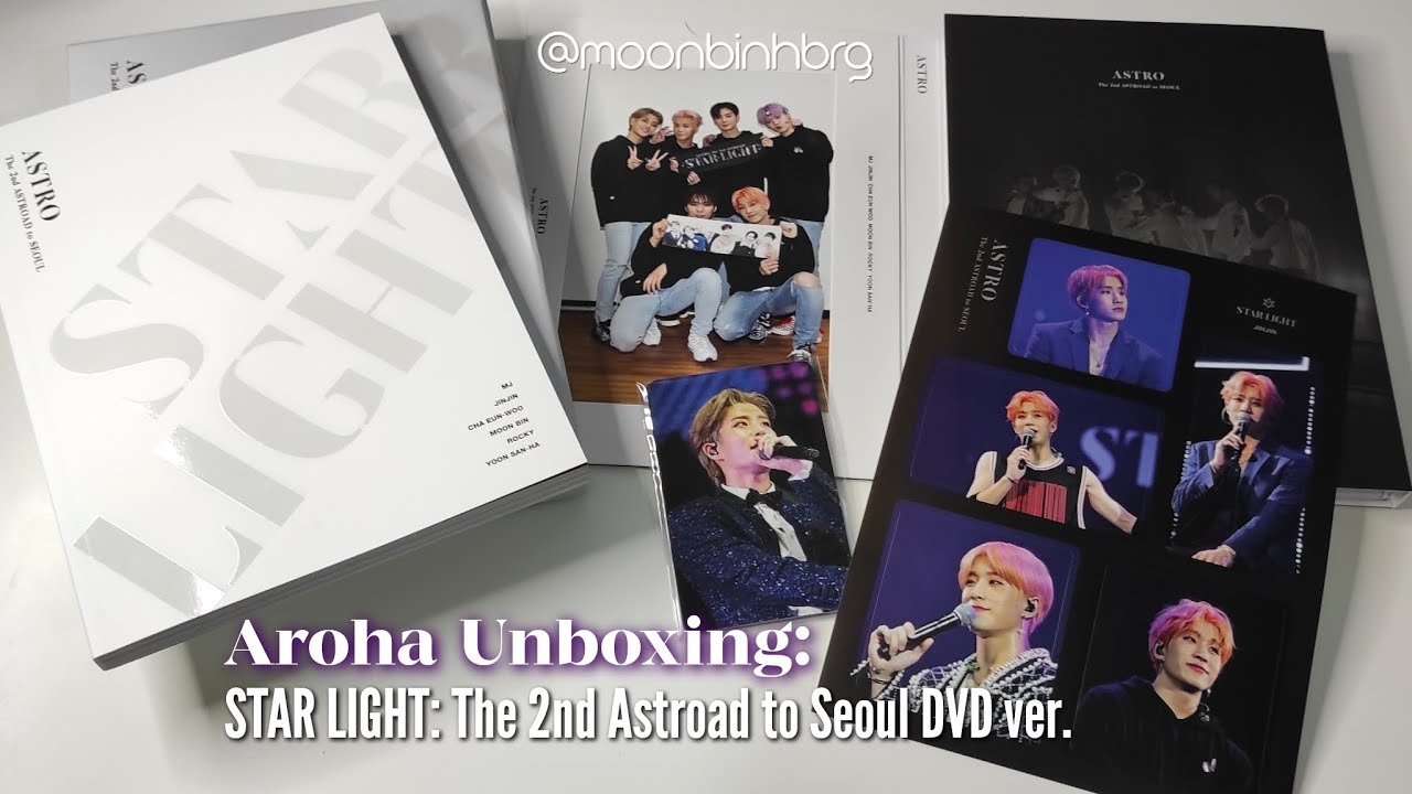 Unboxing | Astro - The 2nd ASTROAD to Seoul [Star Light] (DVD+Blu