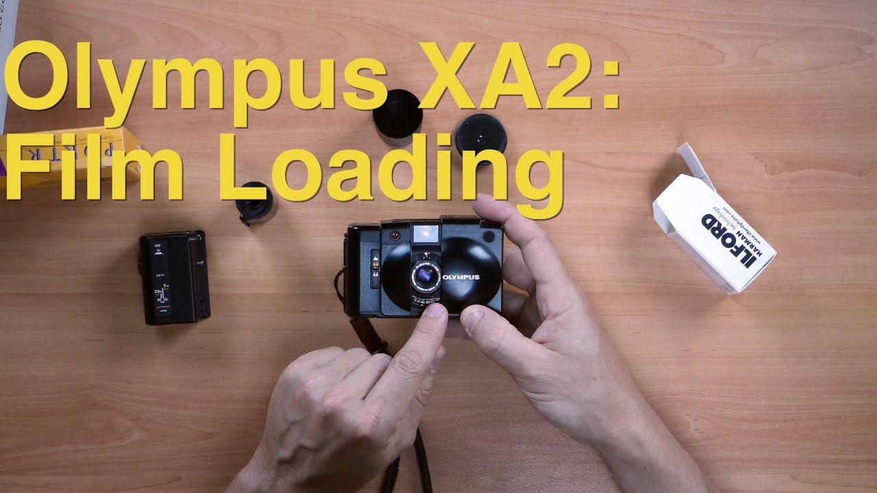 Olympus XA2 || Film Loading - YouTube