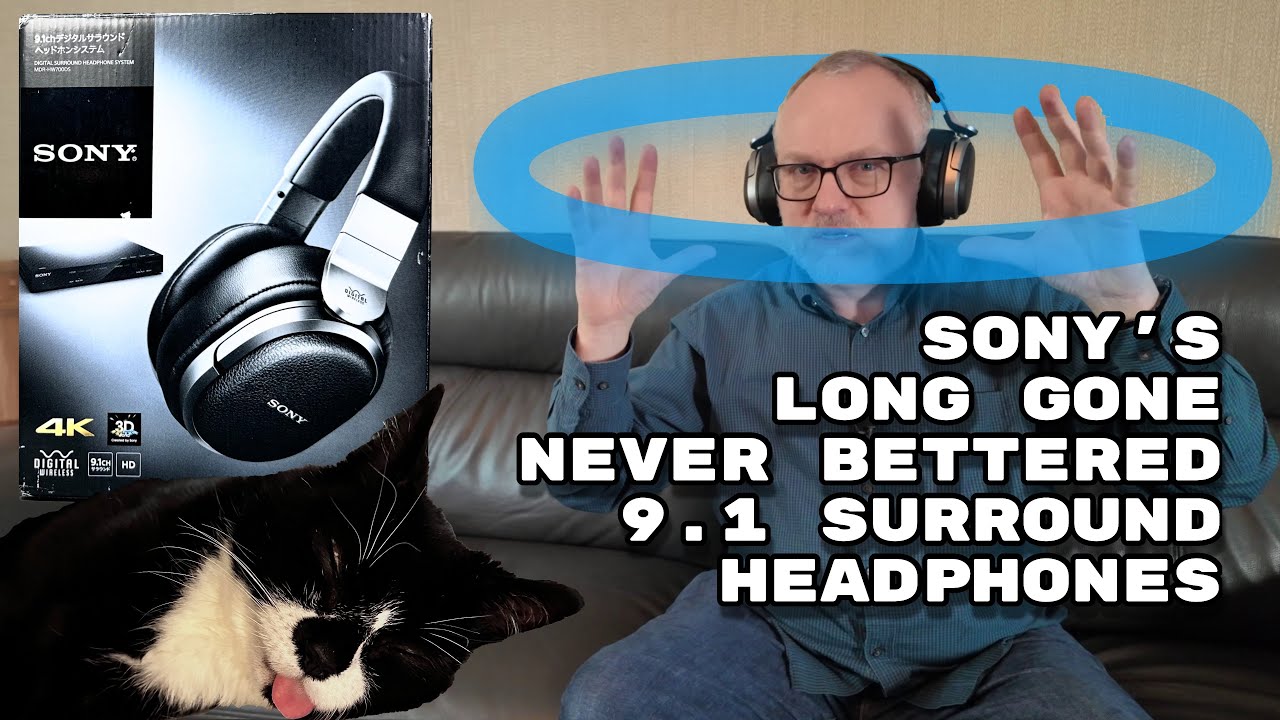 Deadphones - Sony's late lamented 9.1 Surround Sound Headphones