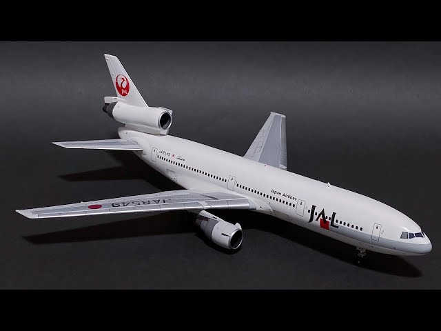 Assembly Hasegawa 1/200 scale McDonnel Douglas DC-10 JAL - YouTube