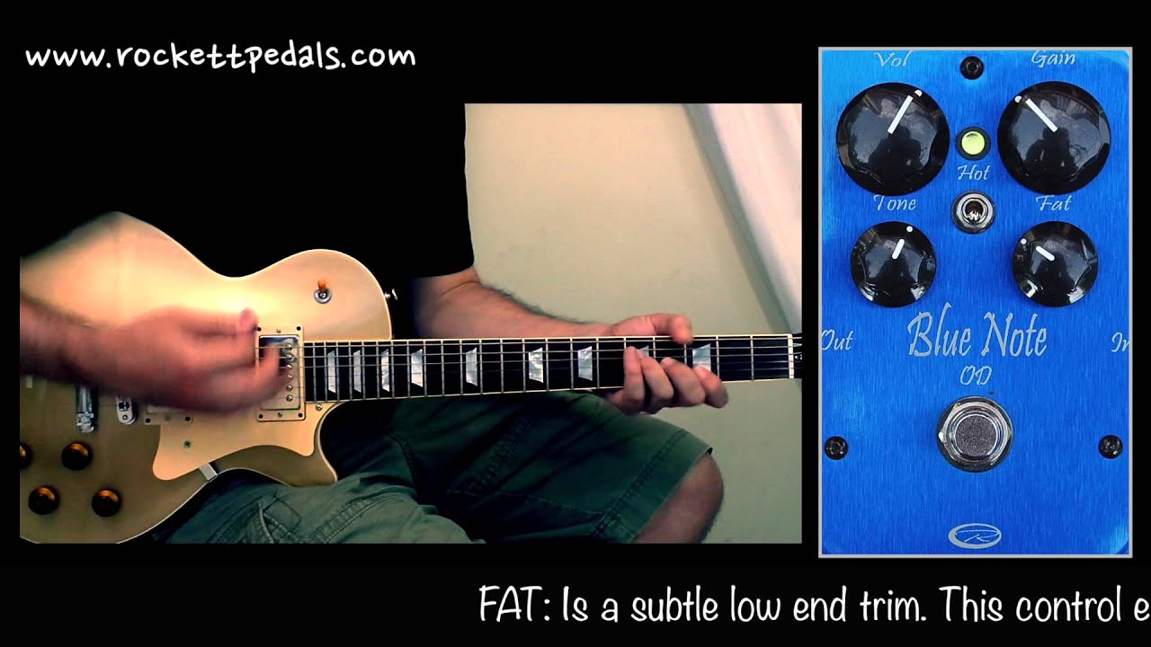 J. Rockett AudioDesigns Blue Note OD - YouTube