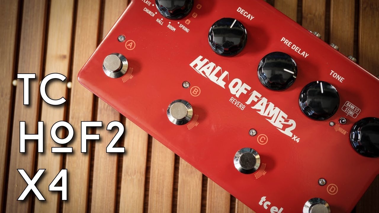 TC Electronic | Product | HALL OF FAME 2 X4 REVERB