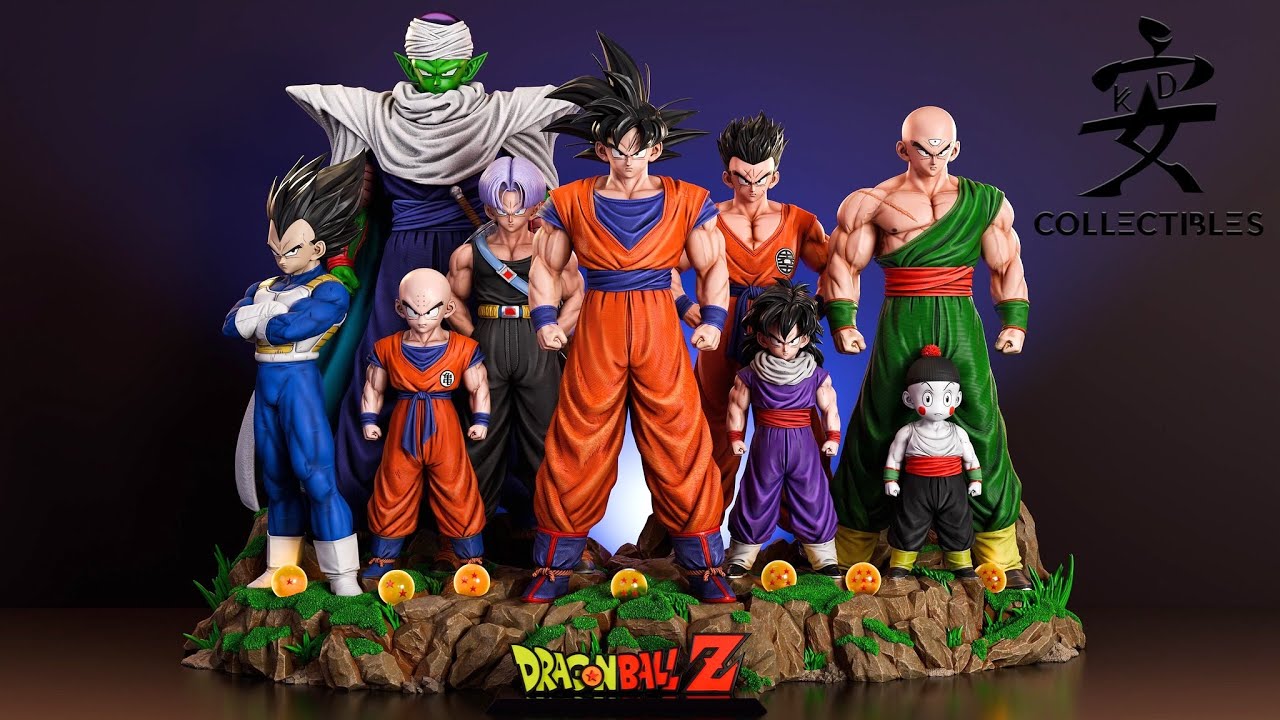 1/4 Scale Z Fighters (Z戦士集合) - Dragon Ball Z (ドラゴンボールZ