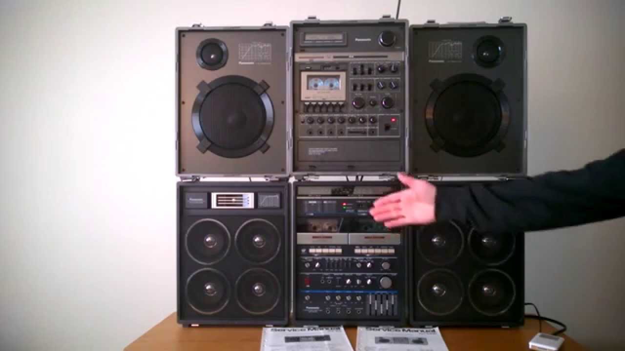 Loudest vintage boombox? Panasonic RX-A5 versus RX-6400 (National