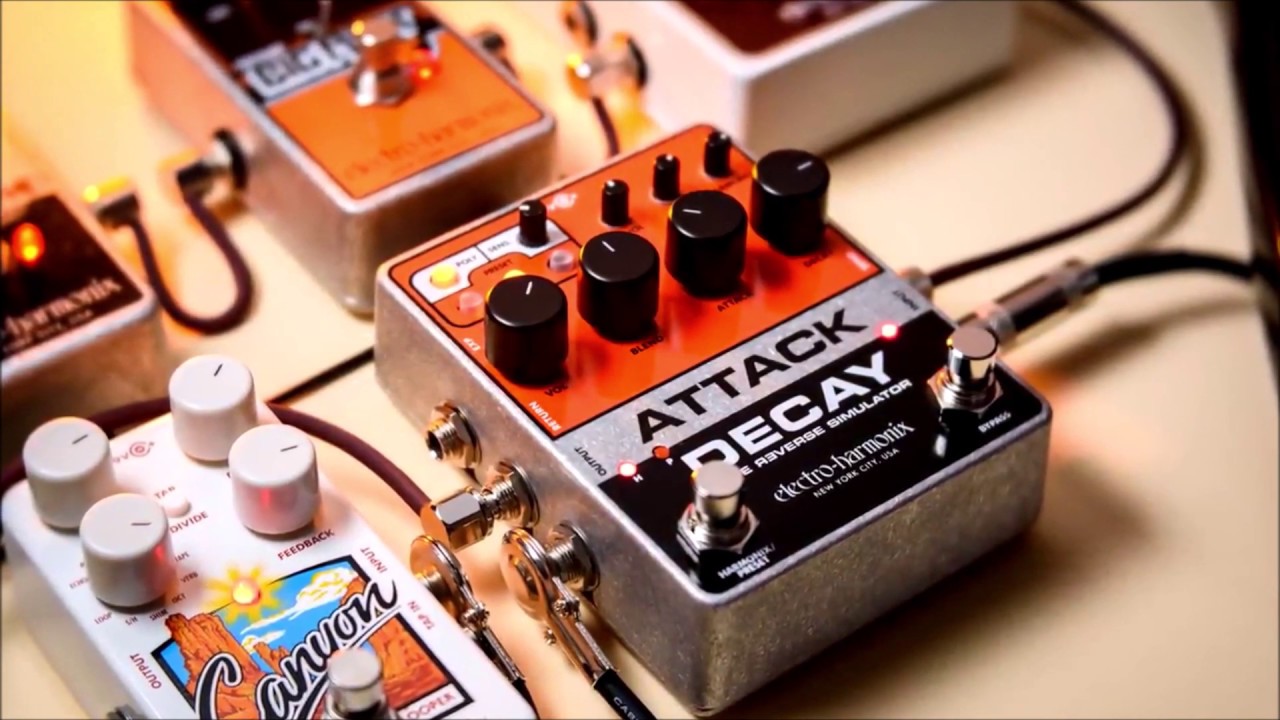 Electro-Harmonix Attack Decay Tape Reverse Simulator 【字幕入り