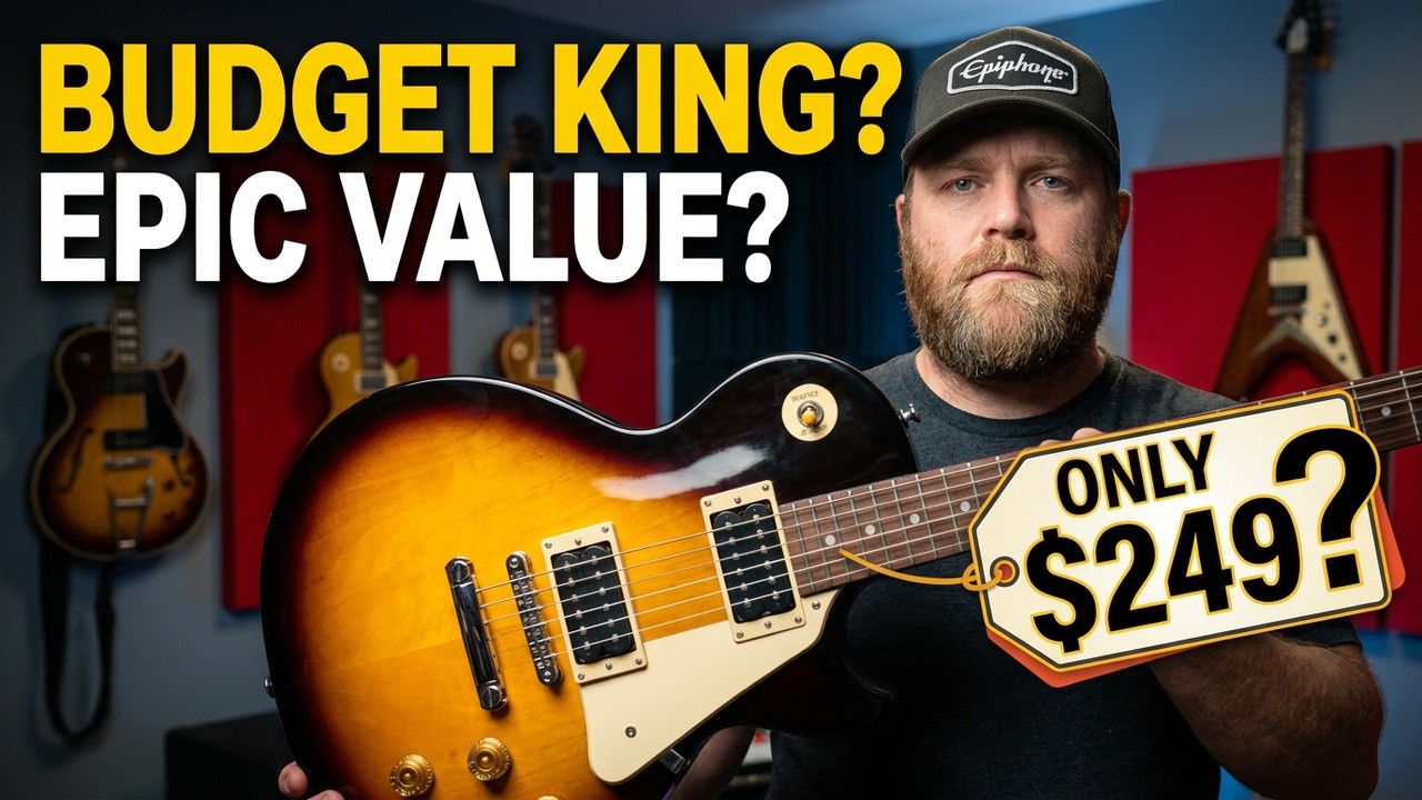 Epiphone Les Paul 100 | Unboxing, Review Demo | a great budget