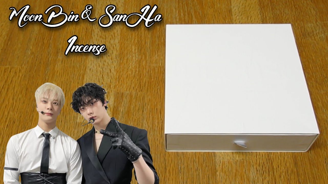 Unboxing) [ASTRO] MOONBIN & SANHA 3rd Mini Album INCENSE (Impure