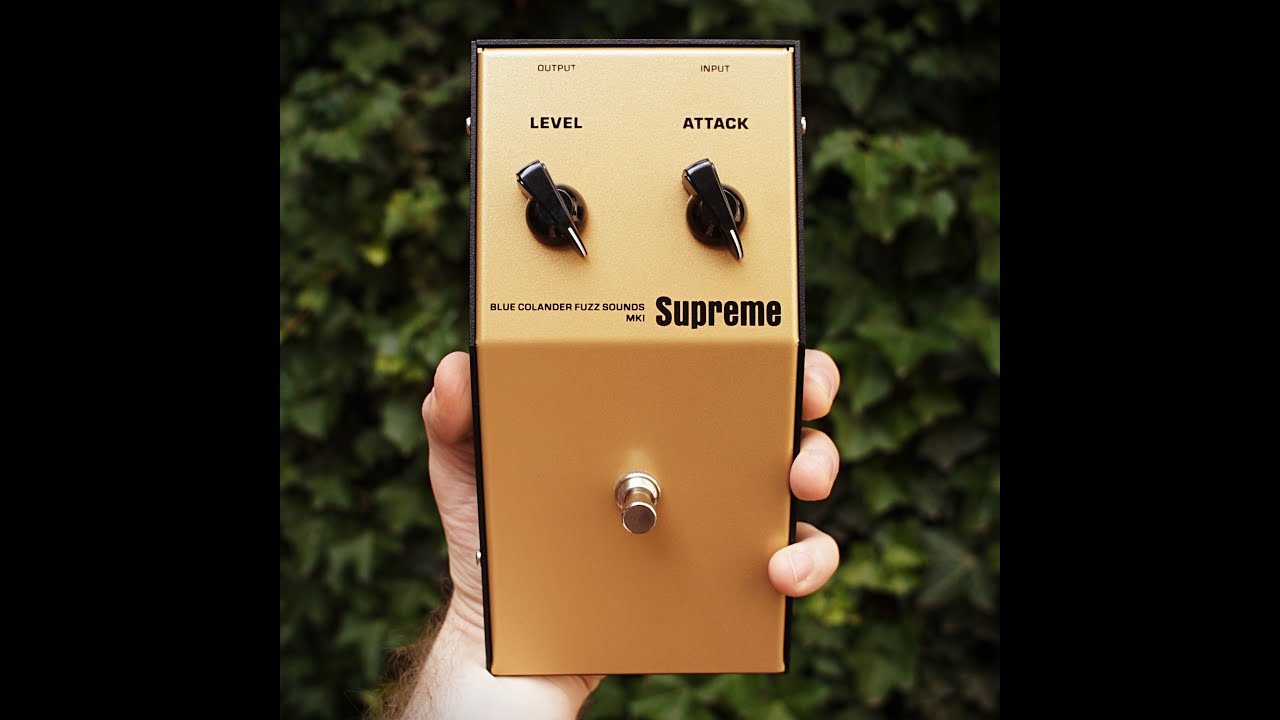 MKI Supreme - Tonebender MK1 germanium fuzz | blue colander stompboxes