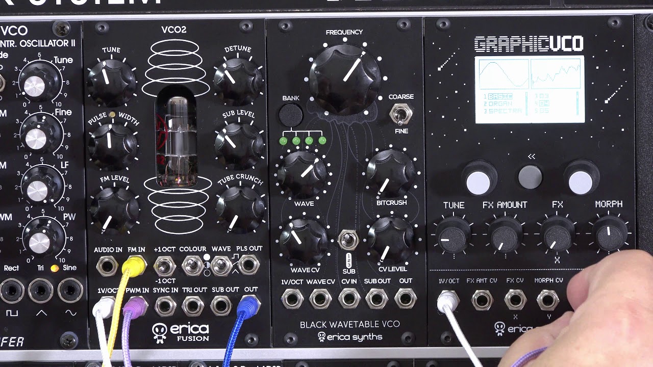 Erica Synths Fusion VCO V2— Clockface Modular