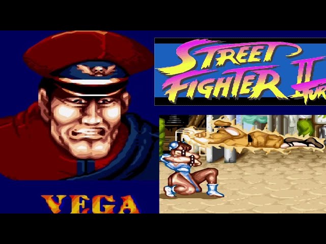 SFC] ストリートファイターⅡ ターボ (Street Fighter II TURBO)ベガ