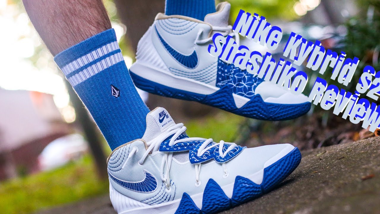 NIKE KYBRID S2 KYRIE HYBRID SHASHIKO REVIEW & ON FEET!! - YouTube