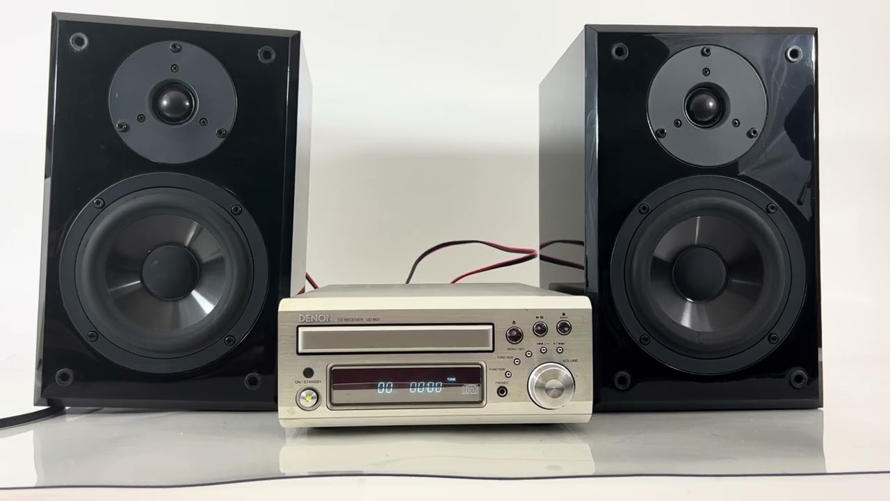 Denon UD-M31 Hifi CD Tuner Auxiliary Receiver Mini System - YouTube