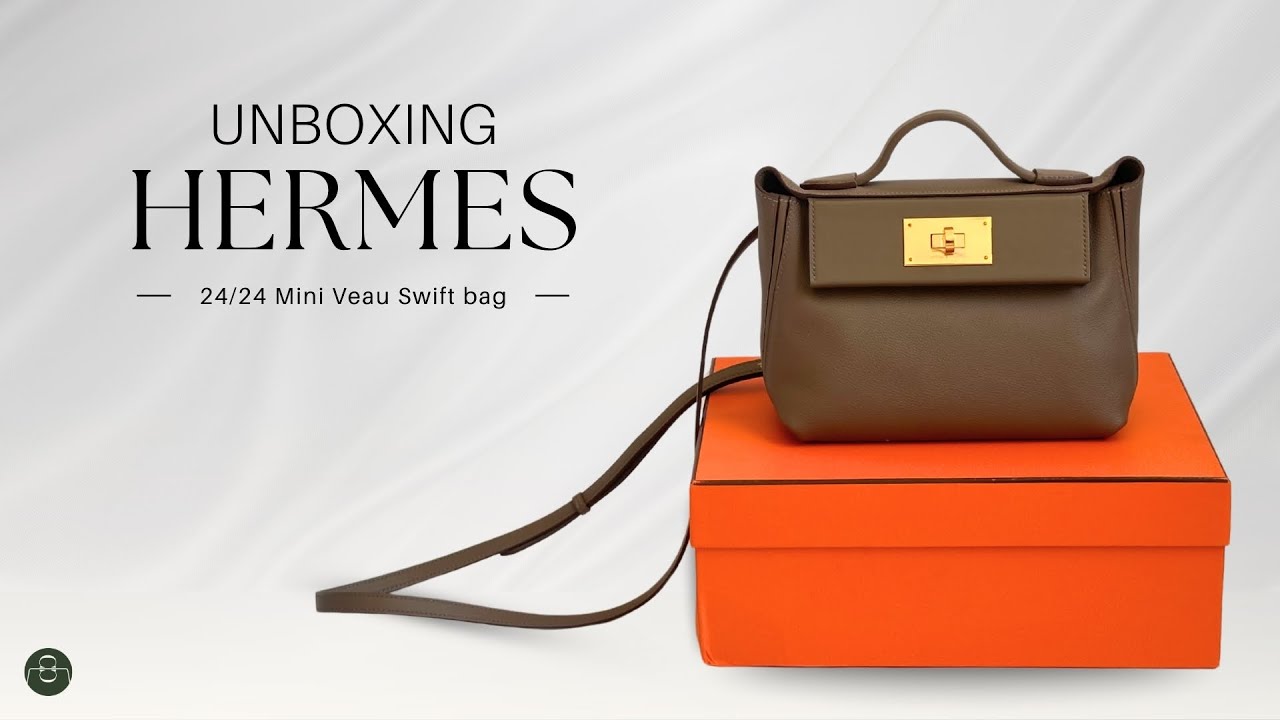 What's in the Orange Box?! | Hermès 24/24 Mini Veau Swift Bag