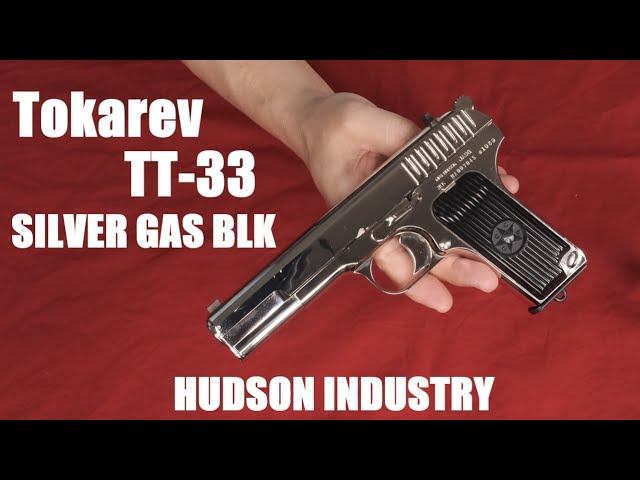 HUDSON TT-33 SILVER Gas Blowback: Hudson Industries - YouTube