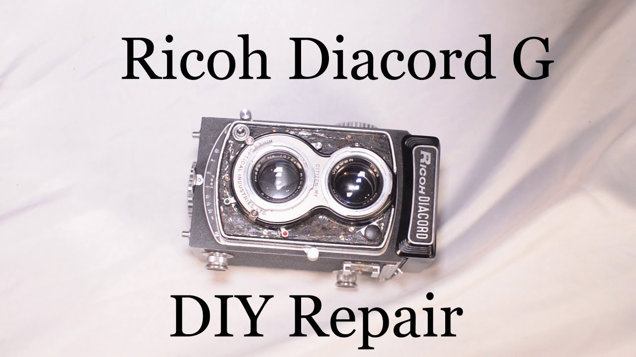 DIY Camera Repair: Ricoh Diacord G - YouTube