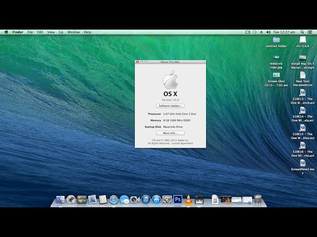 How to Install Mac OS X Mavericks 10.9 on your Hackintosh/Mac PC