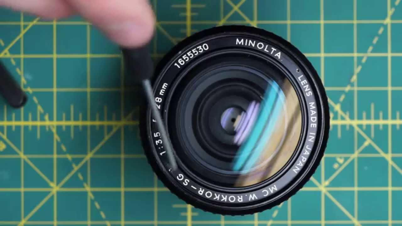 Minolta MC W. Rokkor-SG 28mm f3.5 Disassembly - YouTube