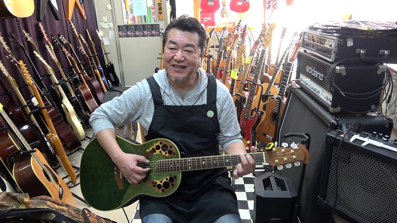 Ovation Celebrity CP-741 小ぶりなパーラーサイズ！ - YouTube