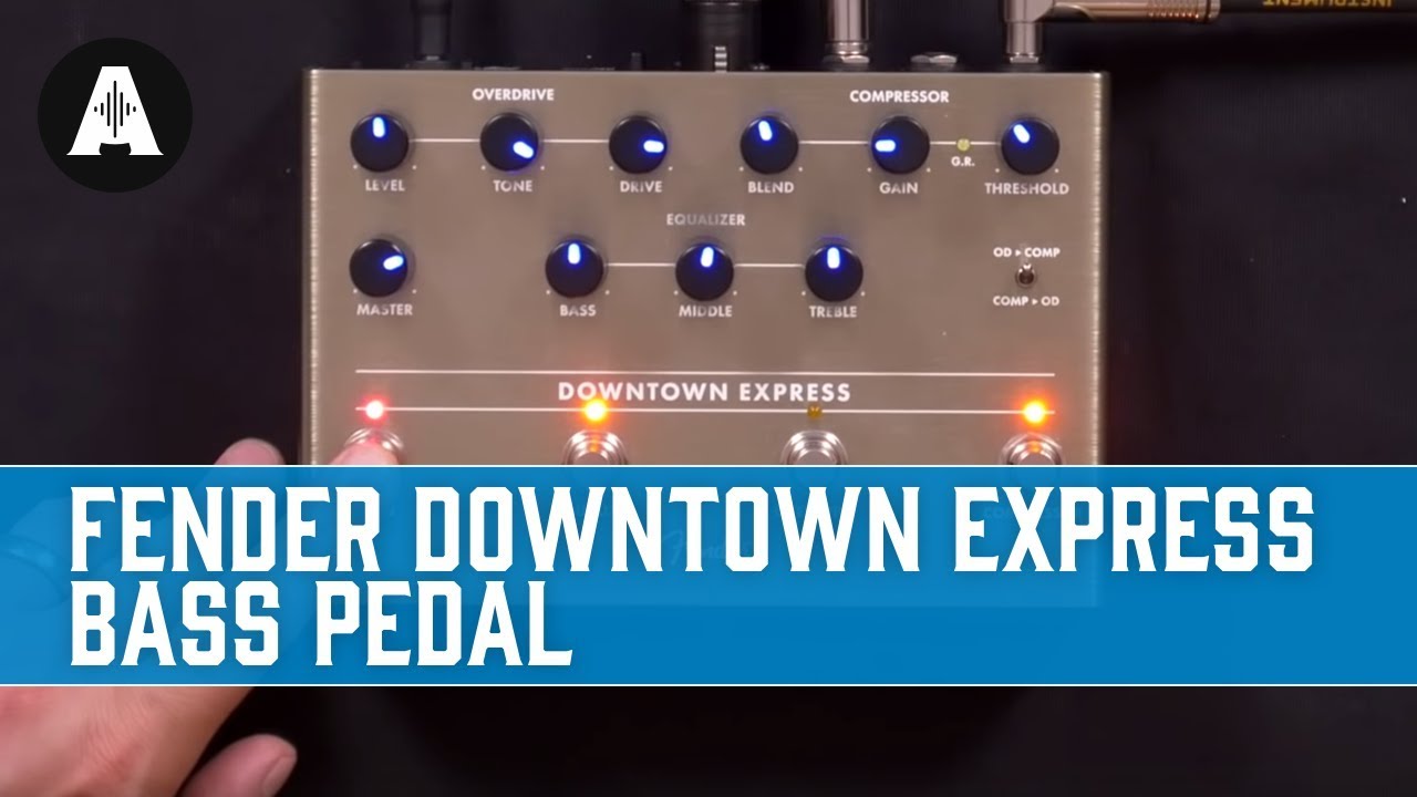 Fender Downtown Express Pedal - The Best Bass Multi-FX We've Seen