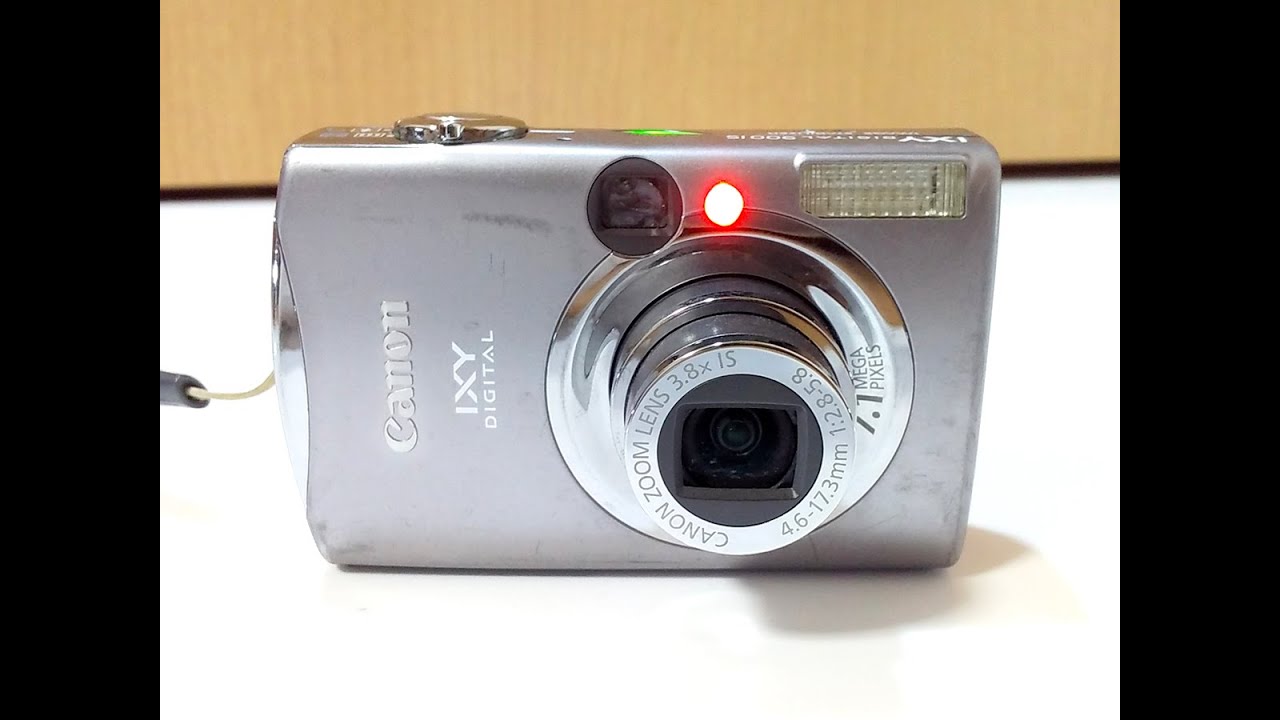 CANON IXY DIGITAL 900 IS Digital Camera - YouTube