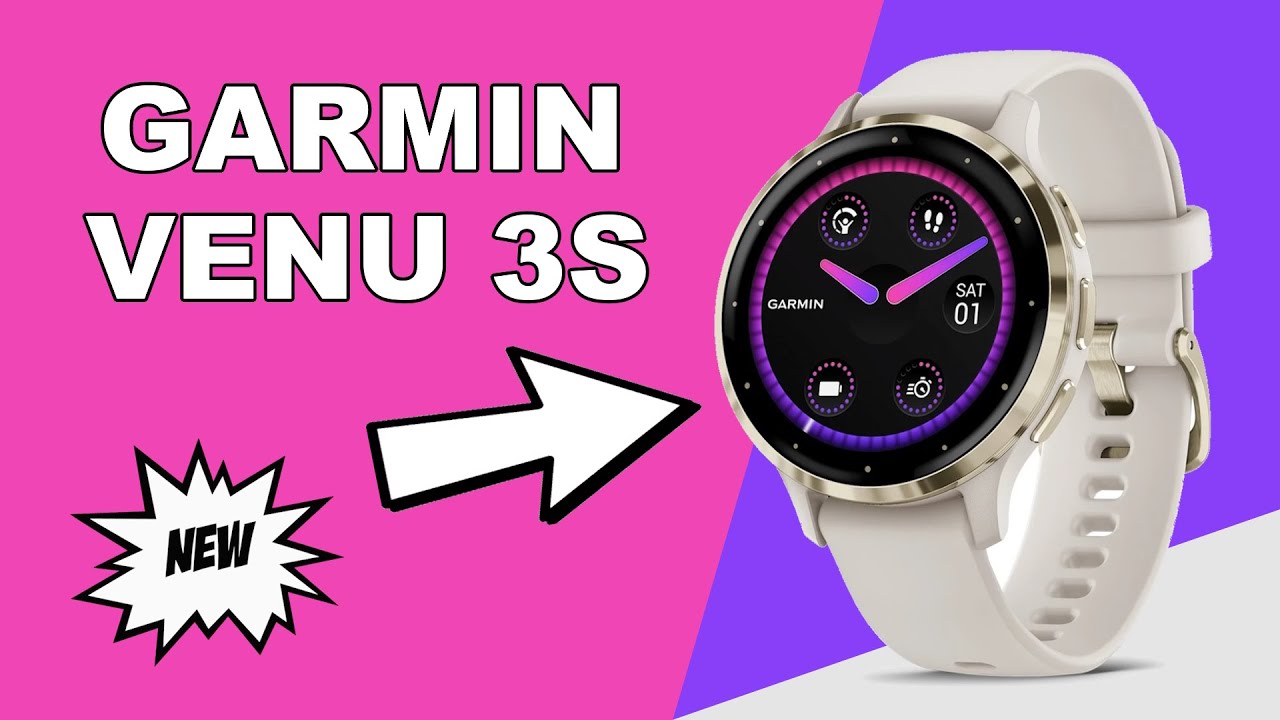 Garmin Venu 3S Soft Gold Bezel/Ivory Case Unboxing - YouTube