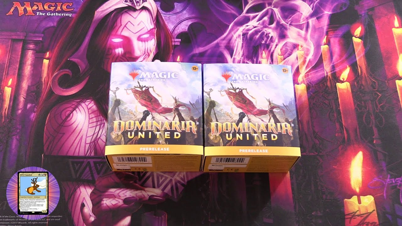 Dominaria United Prerelease Packs - ERROR PACKS?! - YouTube