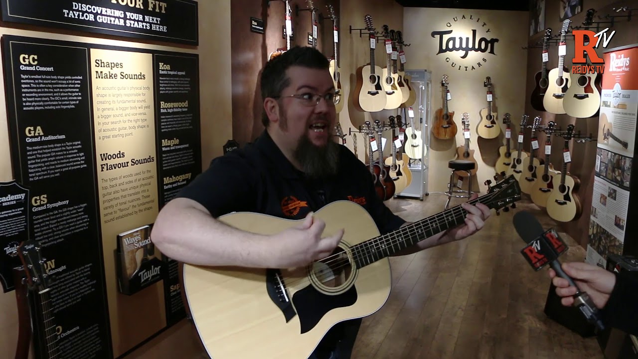 New Taylor Grand Pacific 317e First Impressions & Unboxing - YouTube